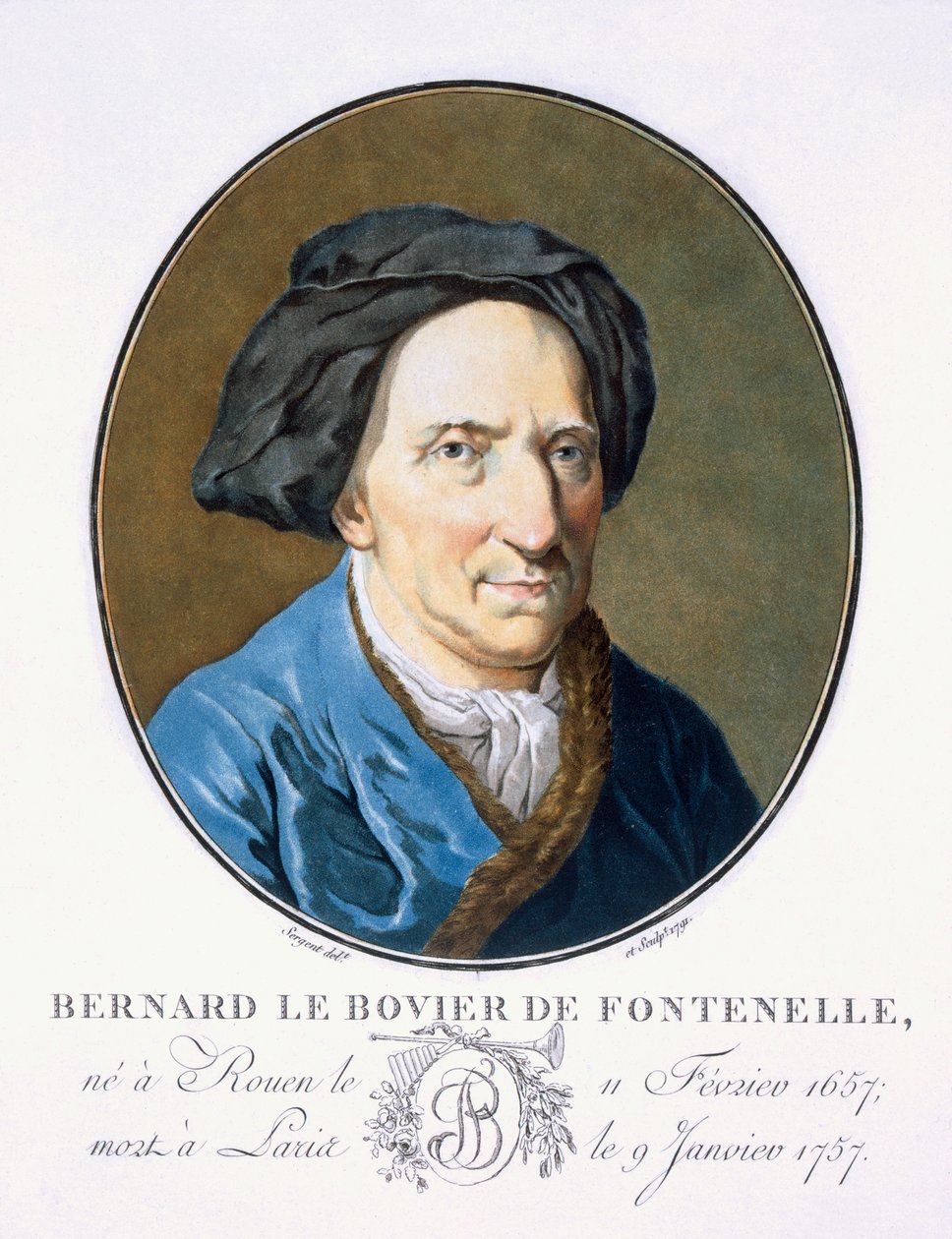 Bernard le Bovier de Fontenelle, de 