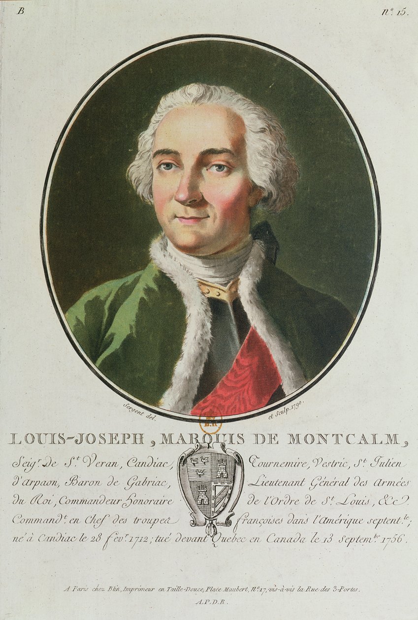 Louis-Joseph de Montcalm (1712-59) 1790 - Antoine Louis Francois Sergent Marceau