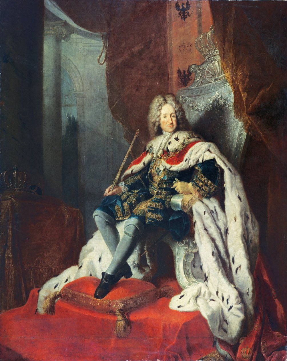 Le roi Frédéric Ier de Prusse - Antoine Pesne