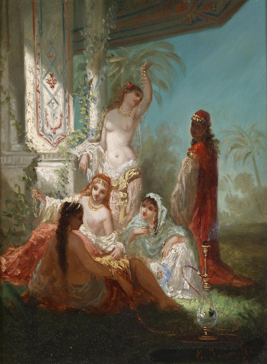 Les femmes préférées du sultan - Antoine Victor Edmond Joinville