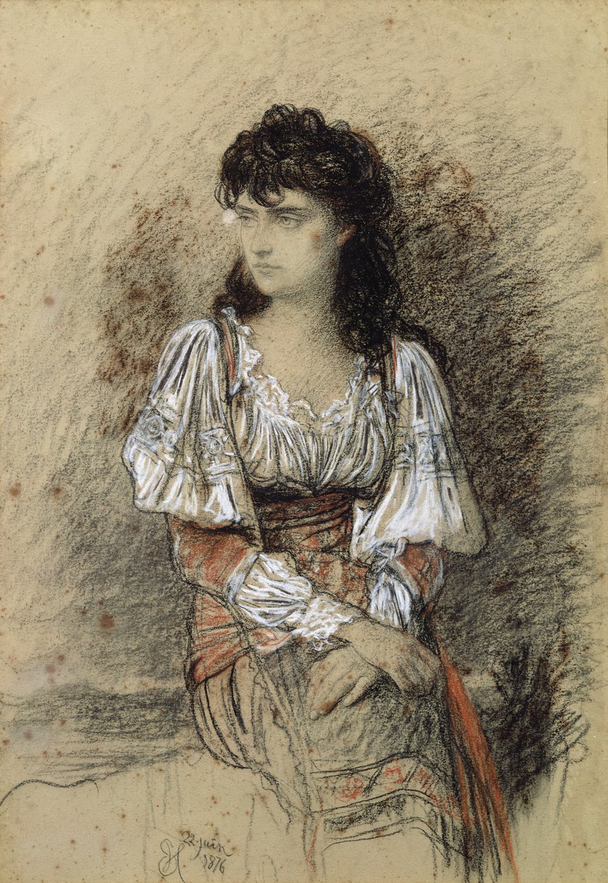 Un Paysan Habillé, 1876 - Antoine Auguste Ernest Herbert or Hebert