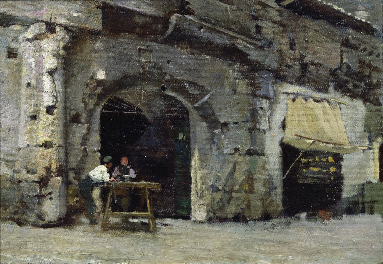Rome, Boutiques sombres - Antoine Auguste Ernest Herbert or Hebert