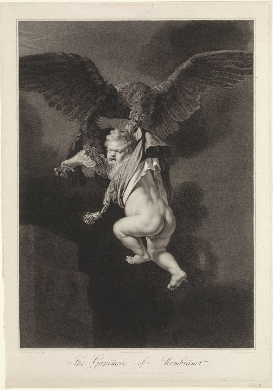 Jupiter et Ganymède - Antoine Cardon