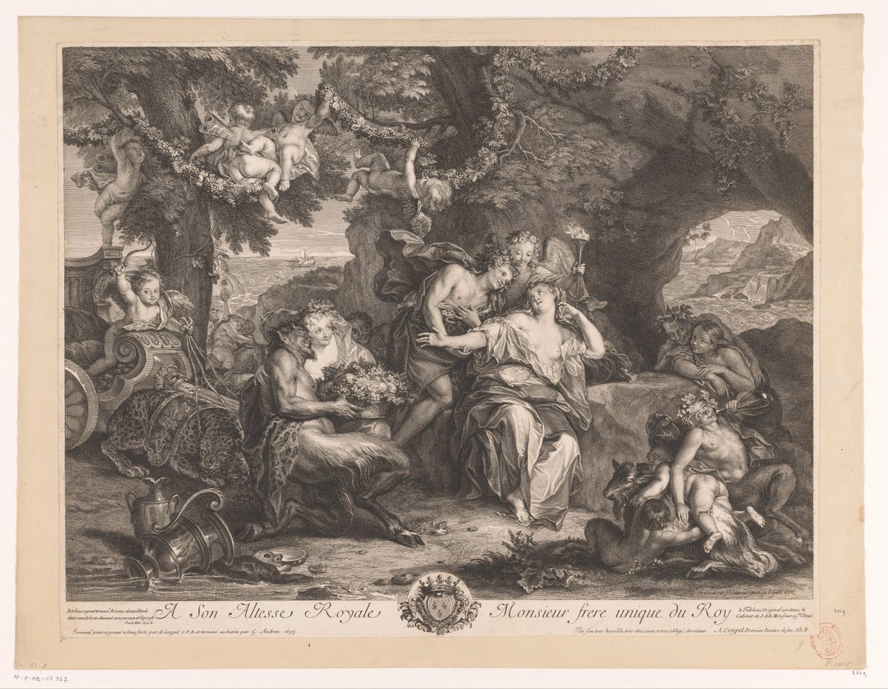 Bacchus et Ariane - Antoine Coypel