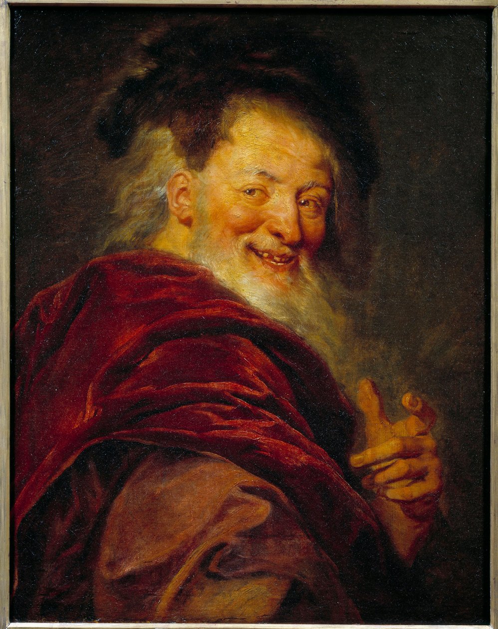 Portrait de Démocrite (460 - 370 av. J.-C.) philosophe grec - Antoine Coypel