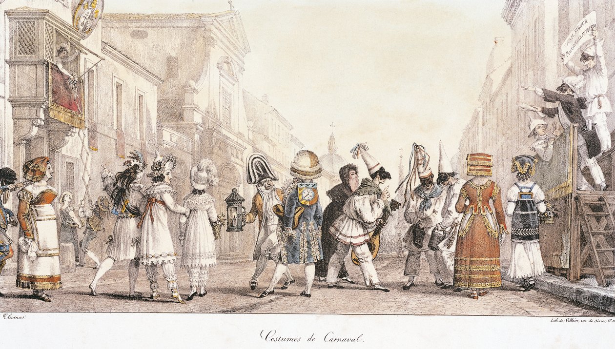 Costumes de carnaval - Antoine Jean-Baptiste Thomas