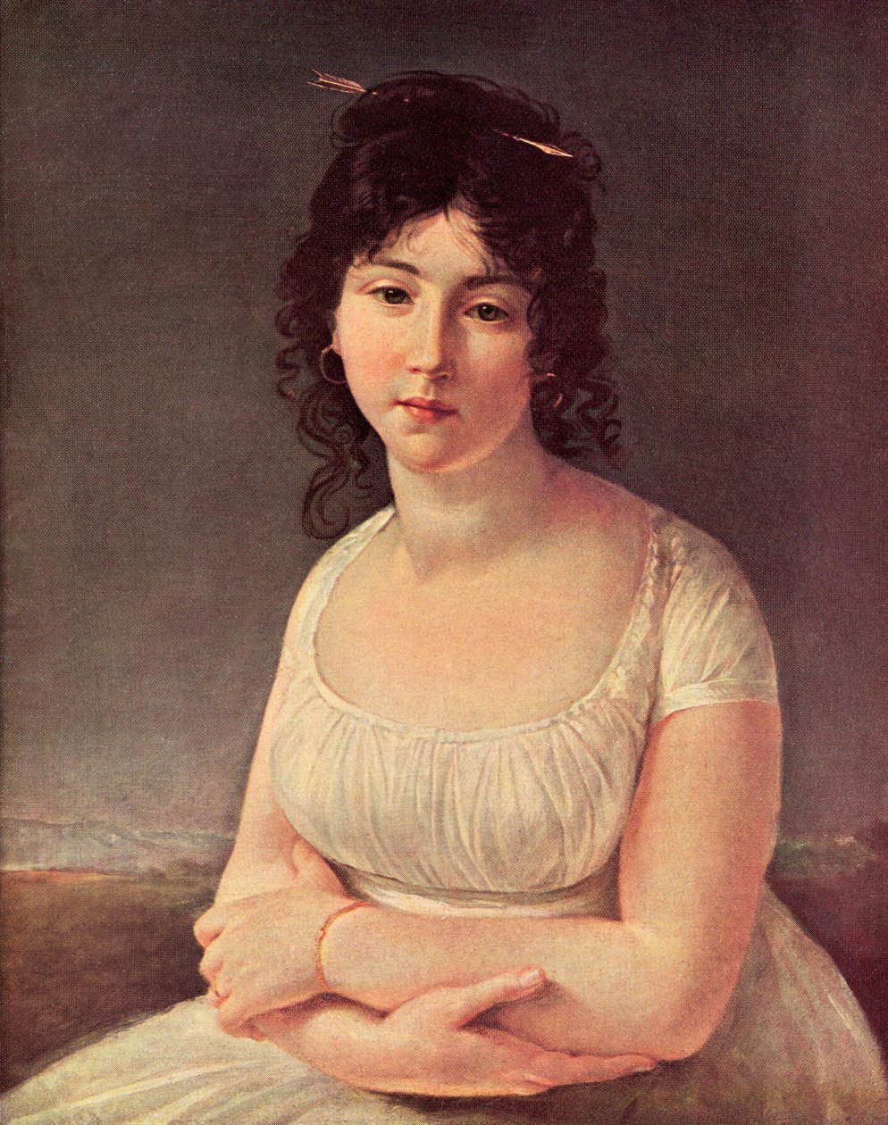 Madame Poussielgue âgée de 23 ans en 1797 - Antoine Jean (after) Gros