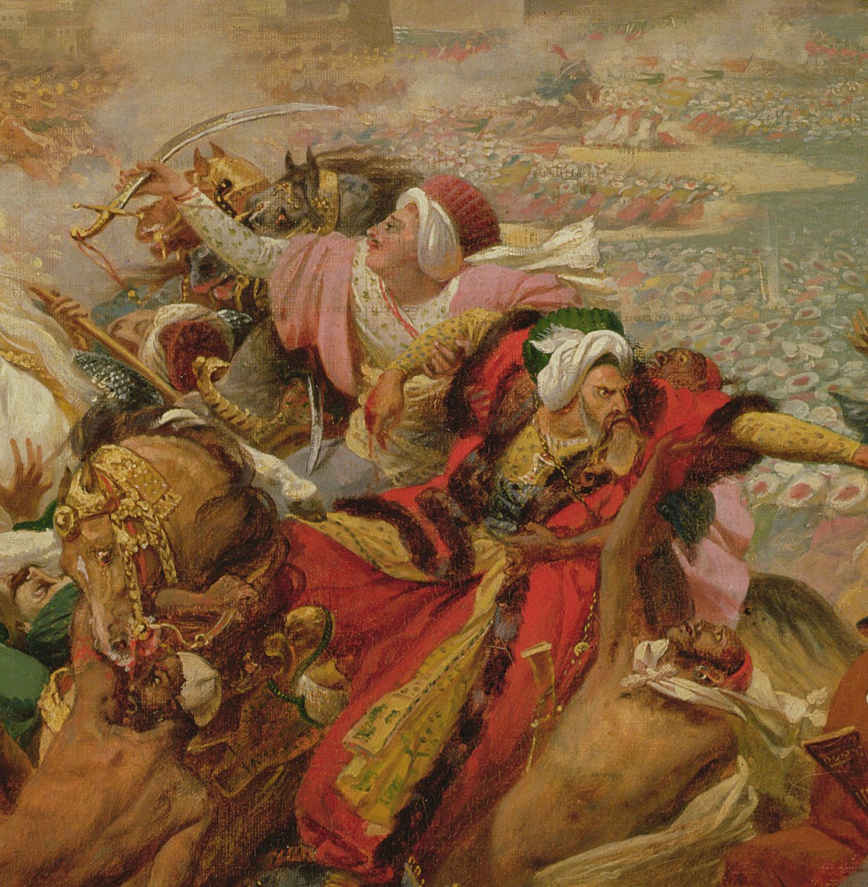 Murat défaisant l