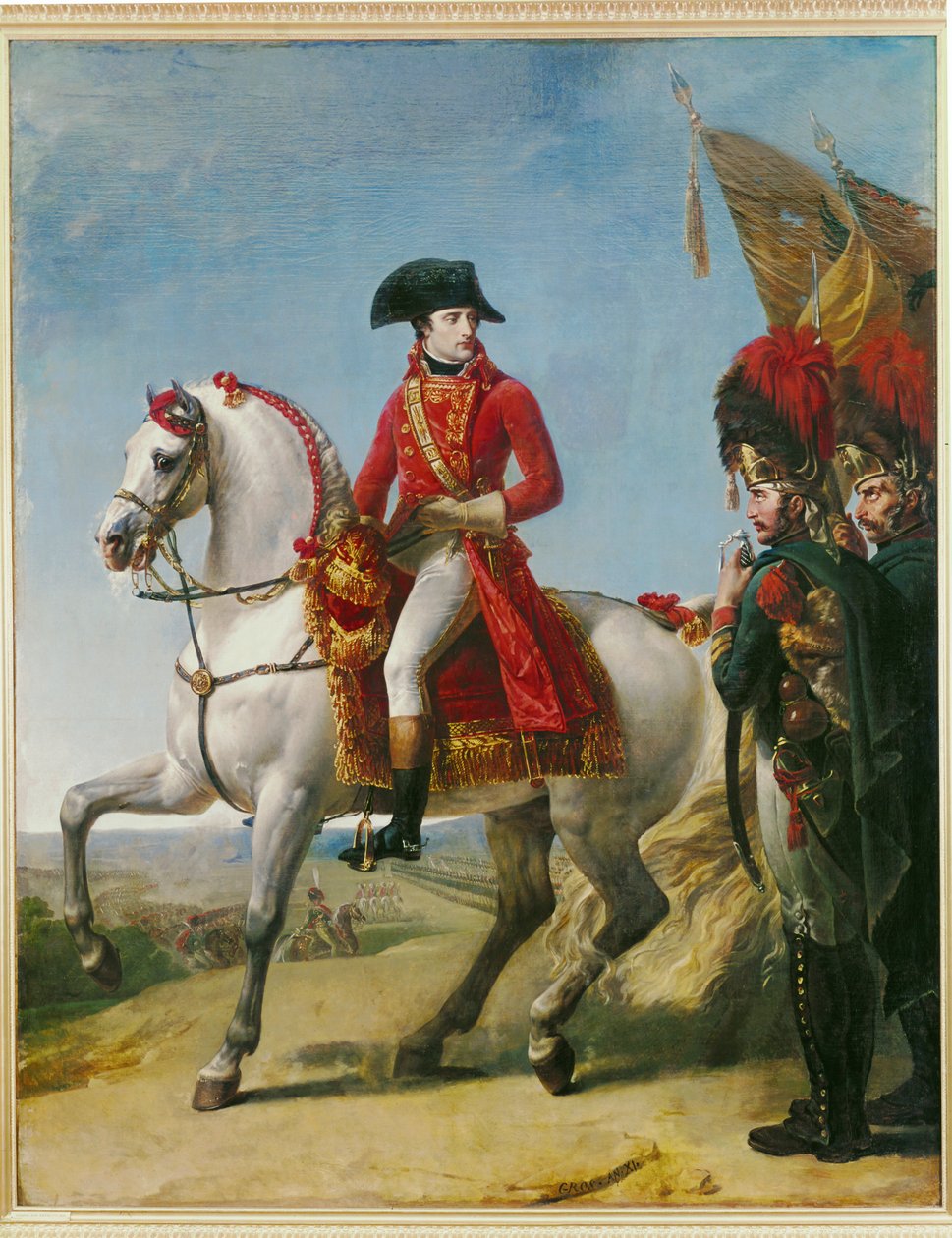 Napoléon Bonaparte, Premier Consul, après la bataille de Marengo ... - Antoine Jean Gros