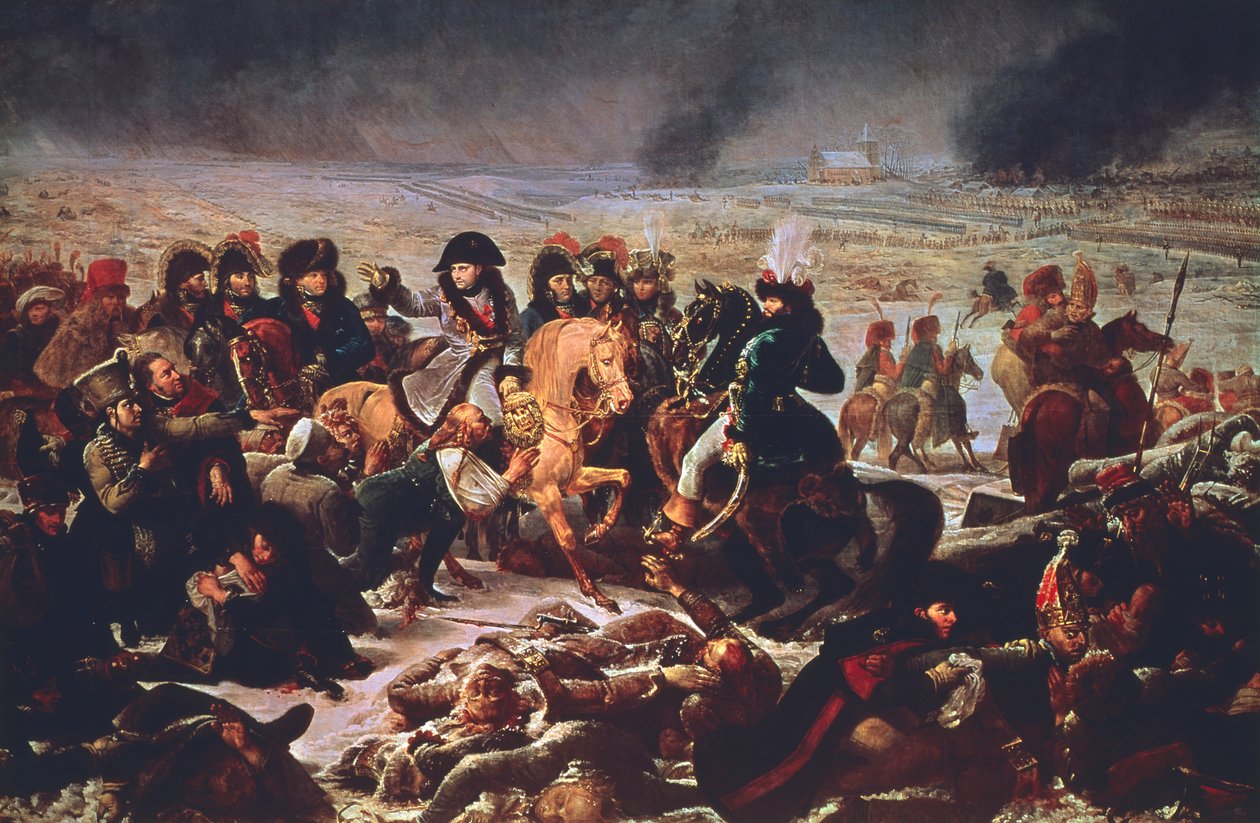 Napoléon sur le champ de bataille d