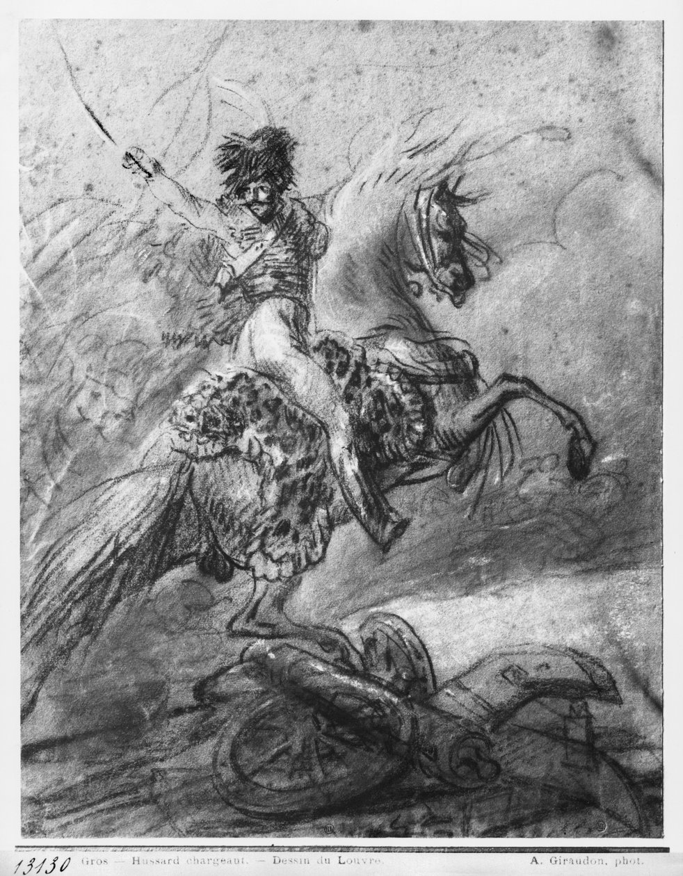 Officier des Hussards à cheval - Antoine Jean Gros