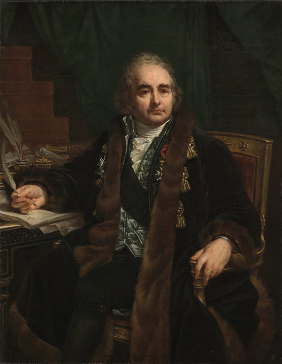 Portrait du comte Jean-Antoine Chaptal, 1824 - Antoine Jean Gros