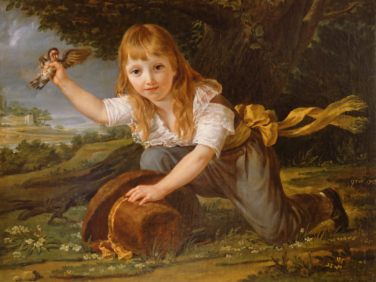 Portrait de Paulin des Hours Farel, 1793 - Antoine Jean Gros
