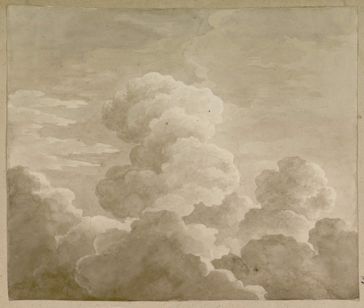 Étude de nuages, 1815 - Antoine Laurent Castellan
