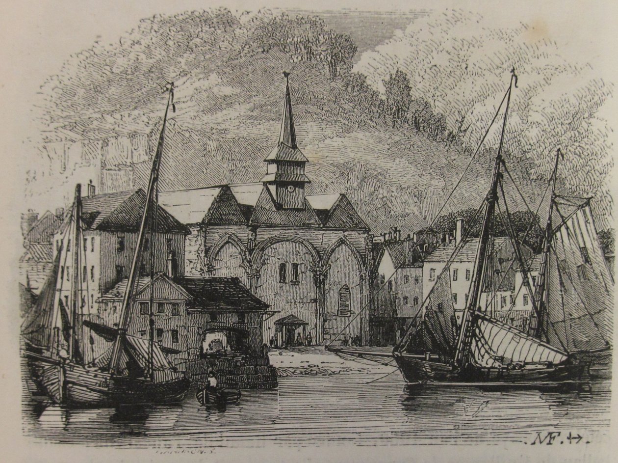 La Normandie Jules Janin illustration 130 - Antoine Leon Morel Fatio