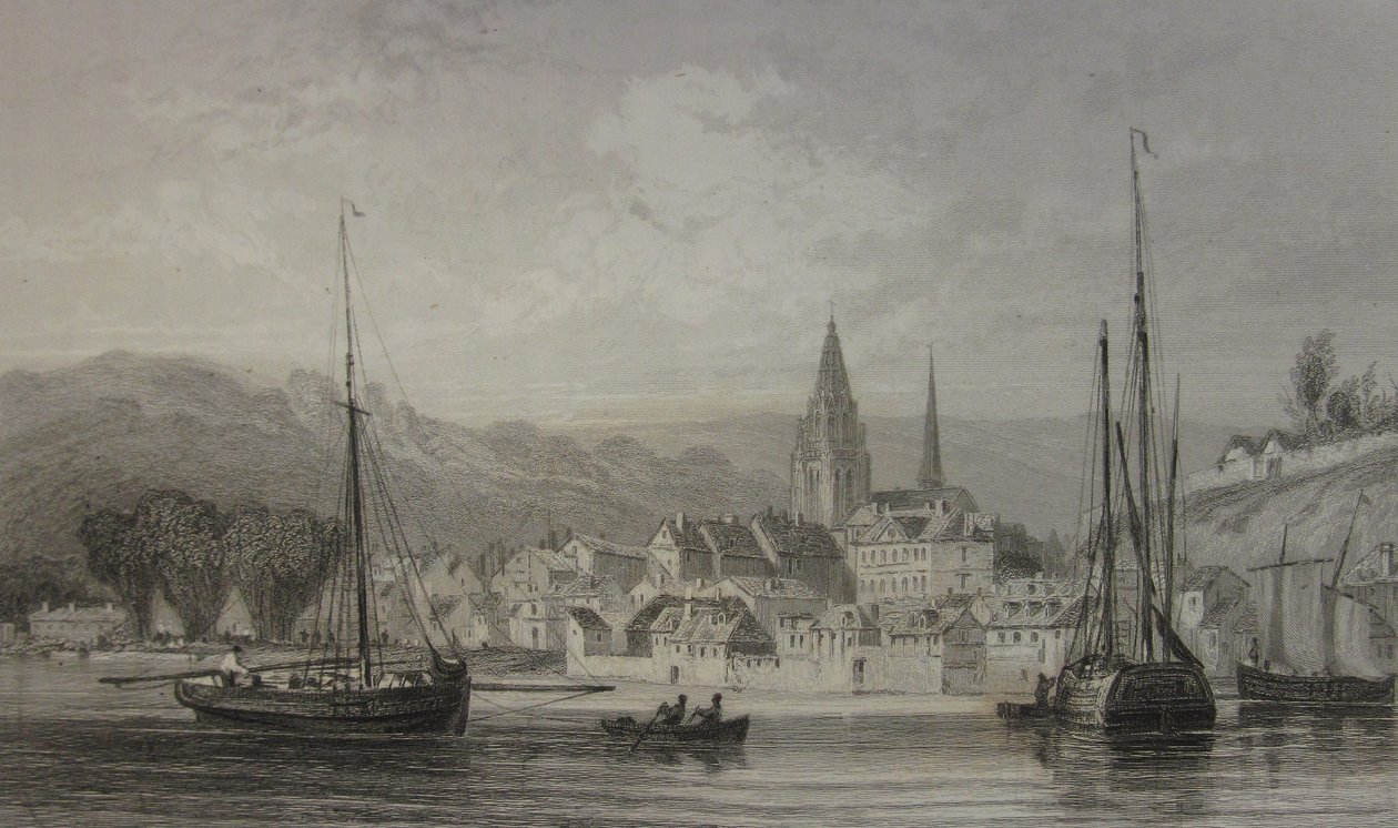La Normandie Jules Janin illustration 136 - Antoine Leon Morel Fatio