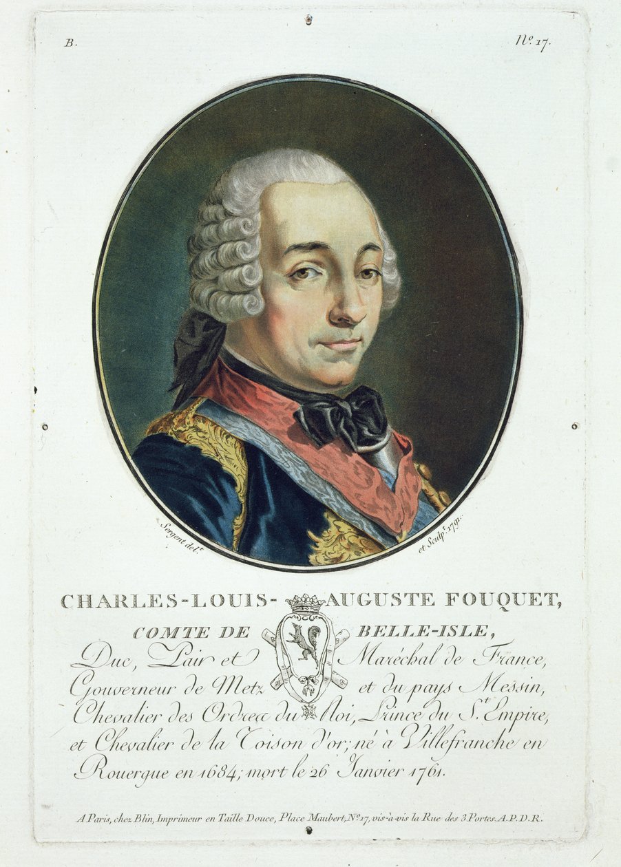 Charles-Louis-Auguste Fouquet (1684-1761) de 