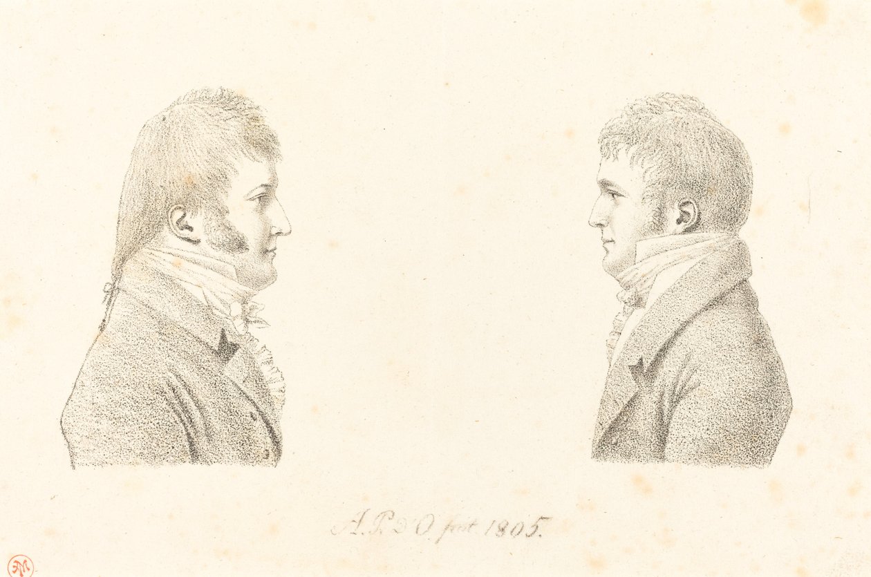 Autoportrait et le frère de l