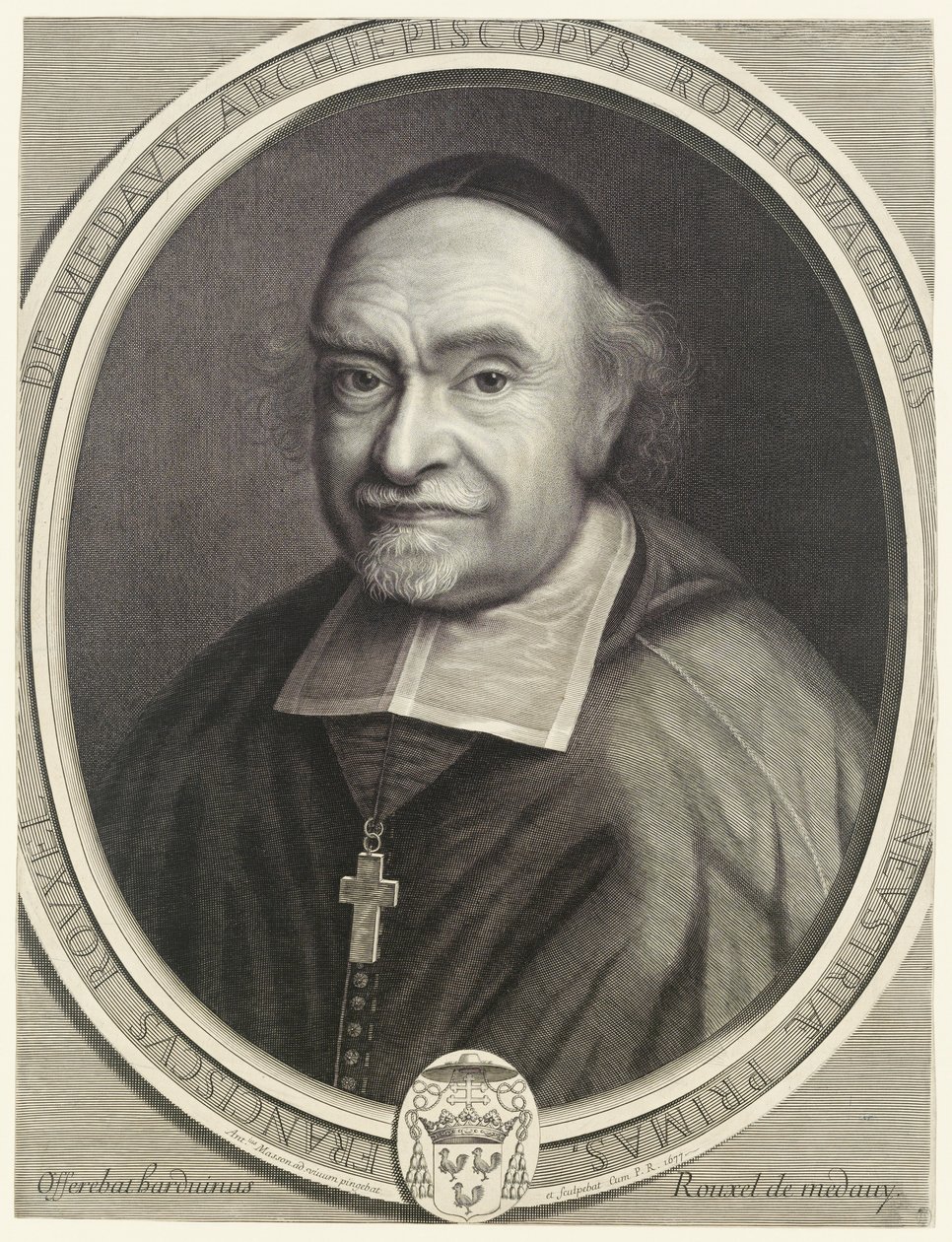 François Rouxel de Médavy, archevêque de Rouen - Antoine Masson