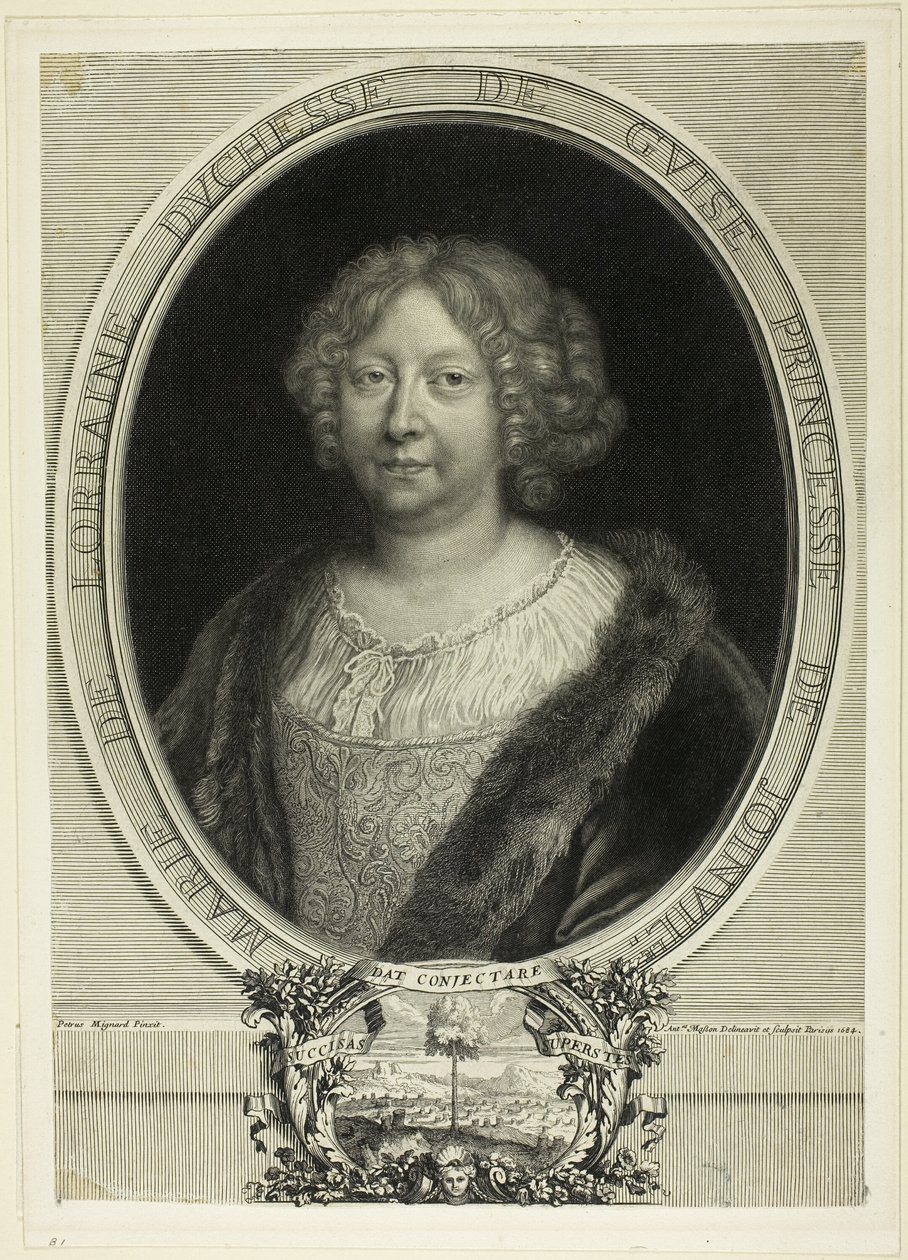 Marie de Lorraine, Duchesse de Guise, Princesse de Joinville - Antoine Masson