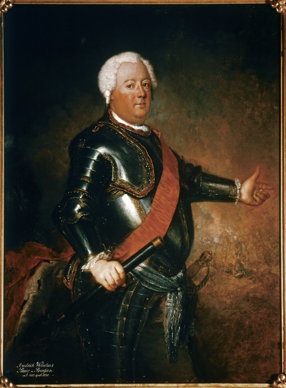 FRÉDÉRIC-GUILLAUME Ier: Roi de Prusse (1688-1740) - Antoine Pesne