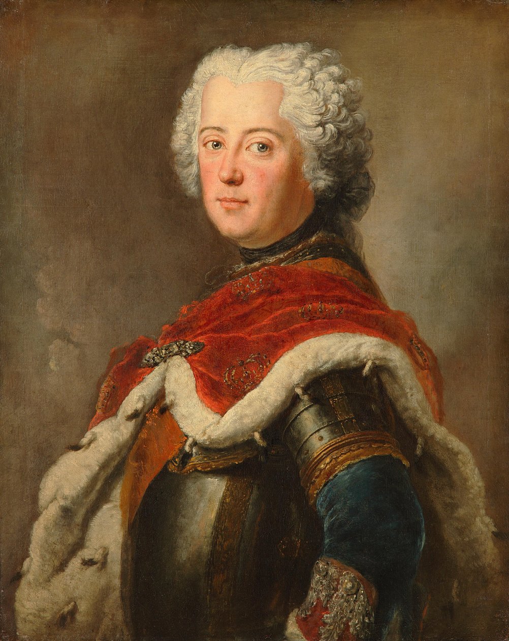 Frédéric le Grand en prince héritier - Antoine Pesne