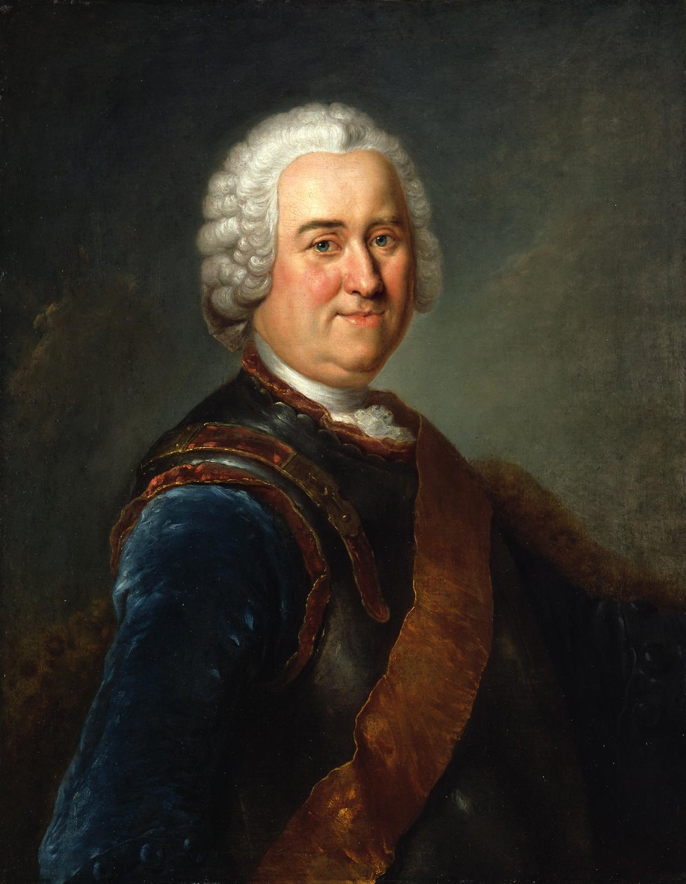 le maréchal Jacob von Keith - Antoine Pesne