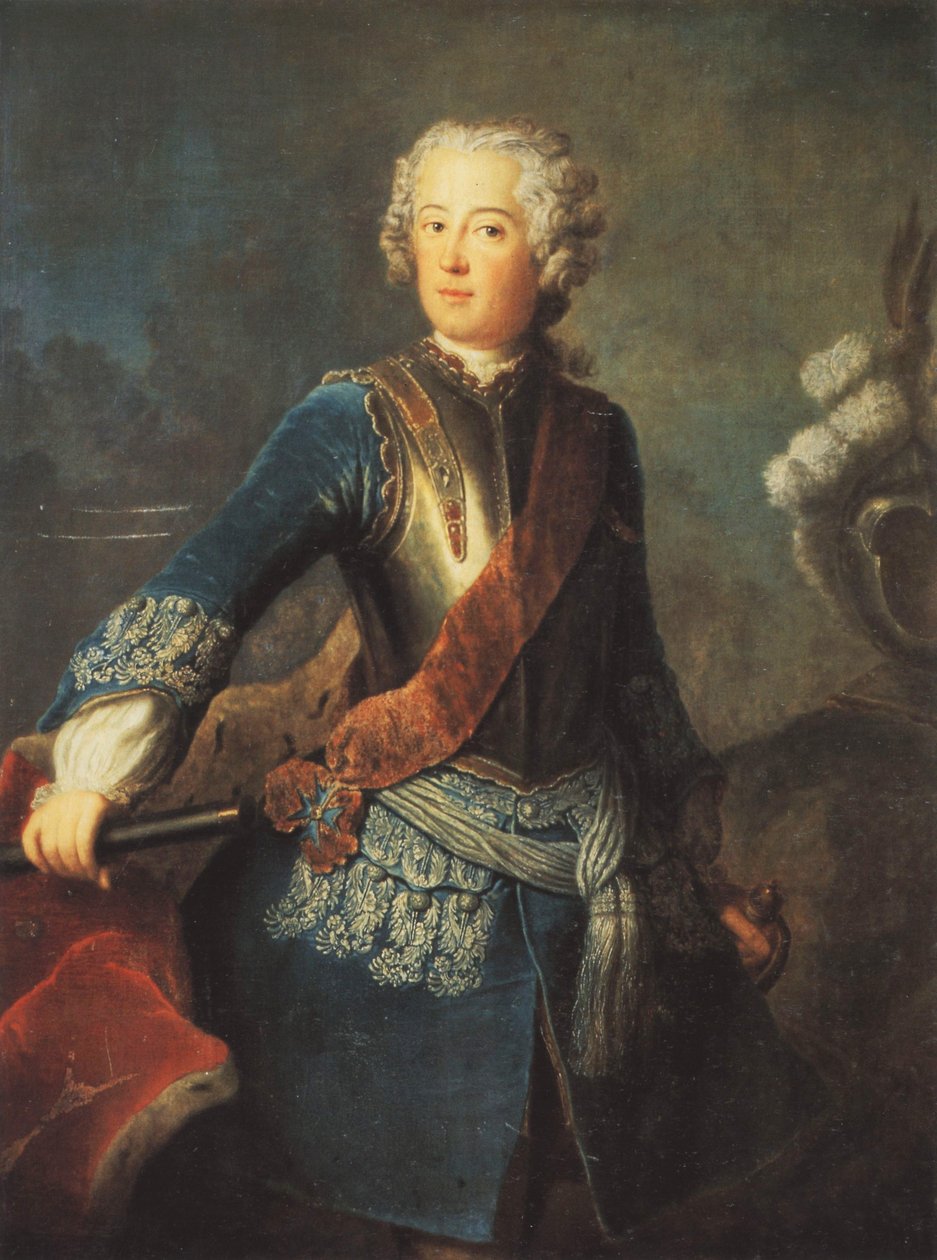 French : Le prince héritier Frédéric de Prusse - Antoine Pesne