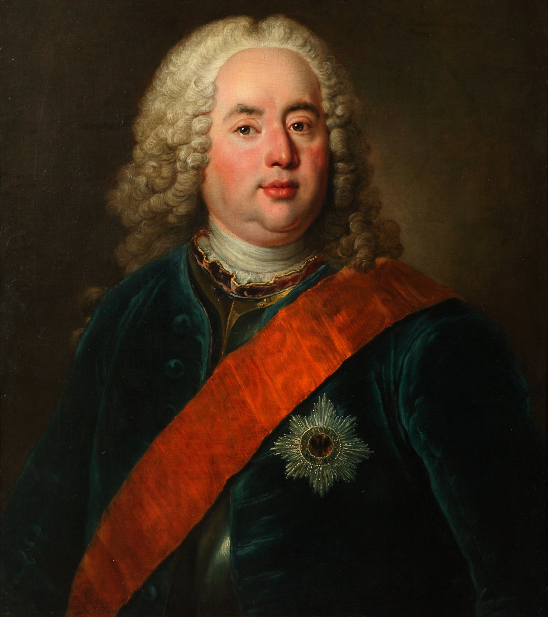 Le comte Gustav Adolph Gotter - Antoine Pesne
