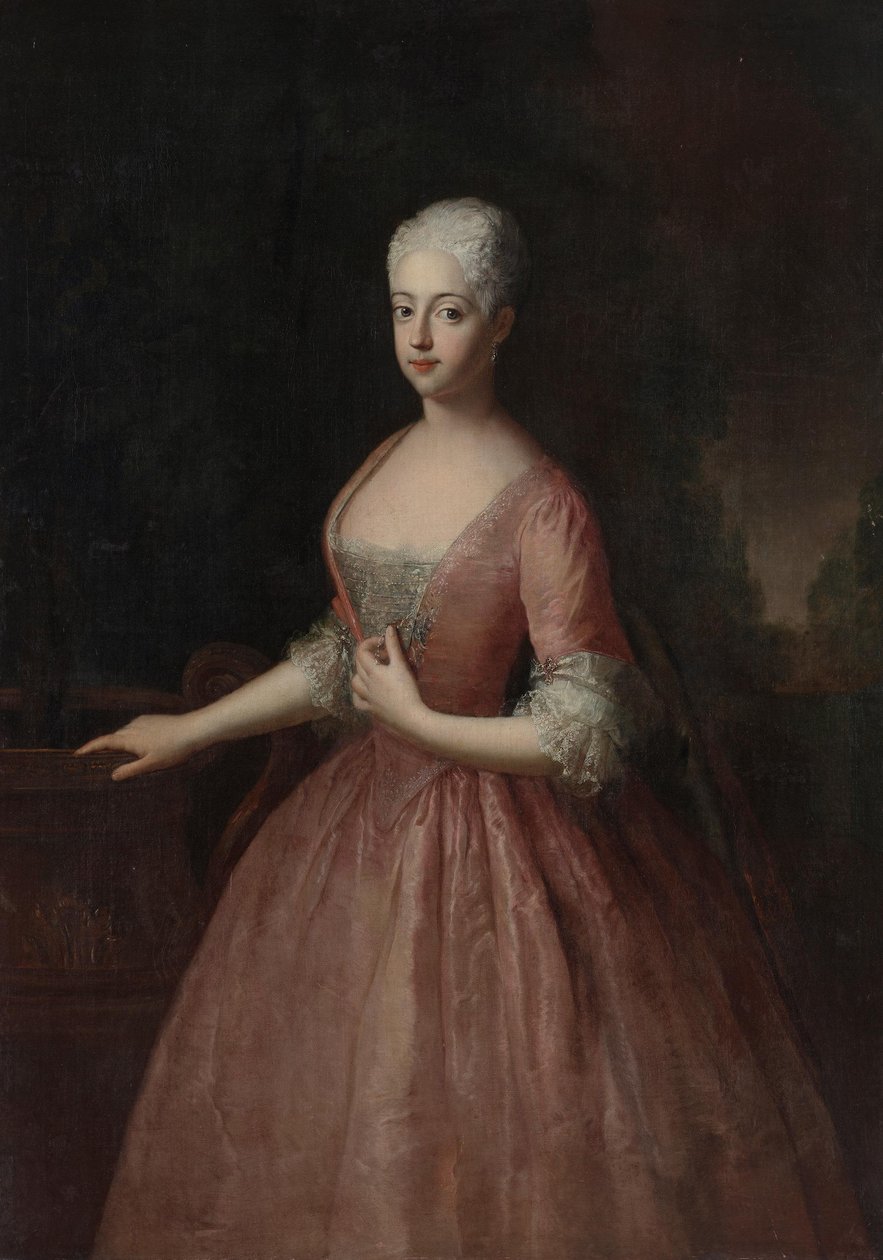 Margravine Friederike Louise - Antoine Pesne