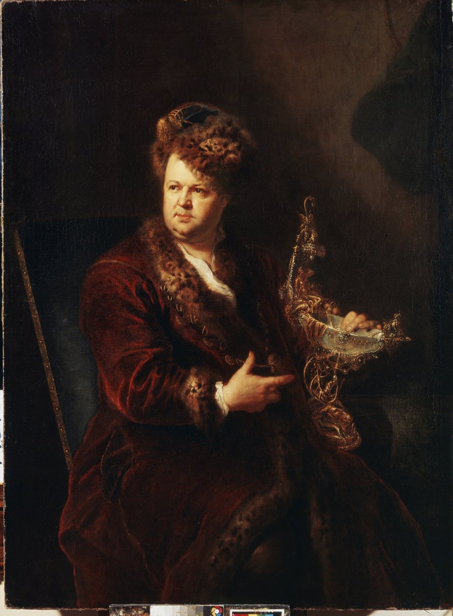 Portrait du joaillier Johann Melchior Dinglinger - Antoine Pesne