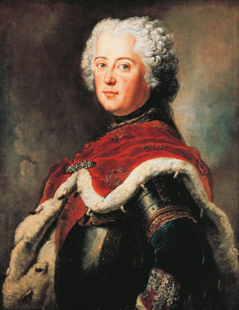 Portrait de Frédéric II de Brandebourg, dit le Grand - Antoine Pesne