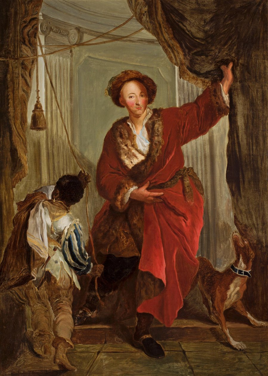 Portrait of Friedrich Ernst von Knyphausen (1678-1731) - Antoine Pesne