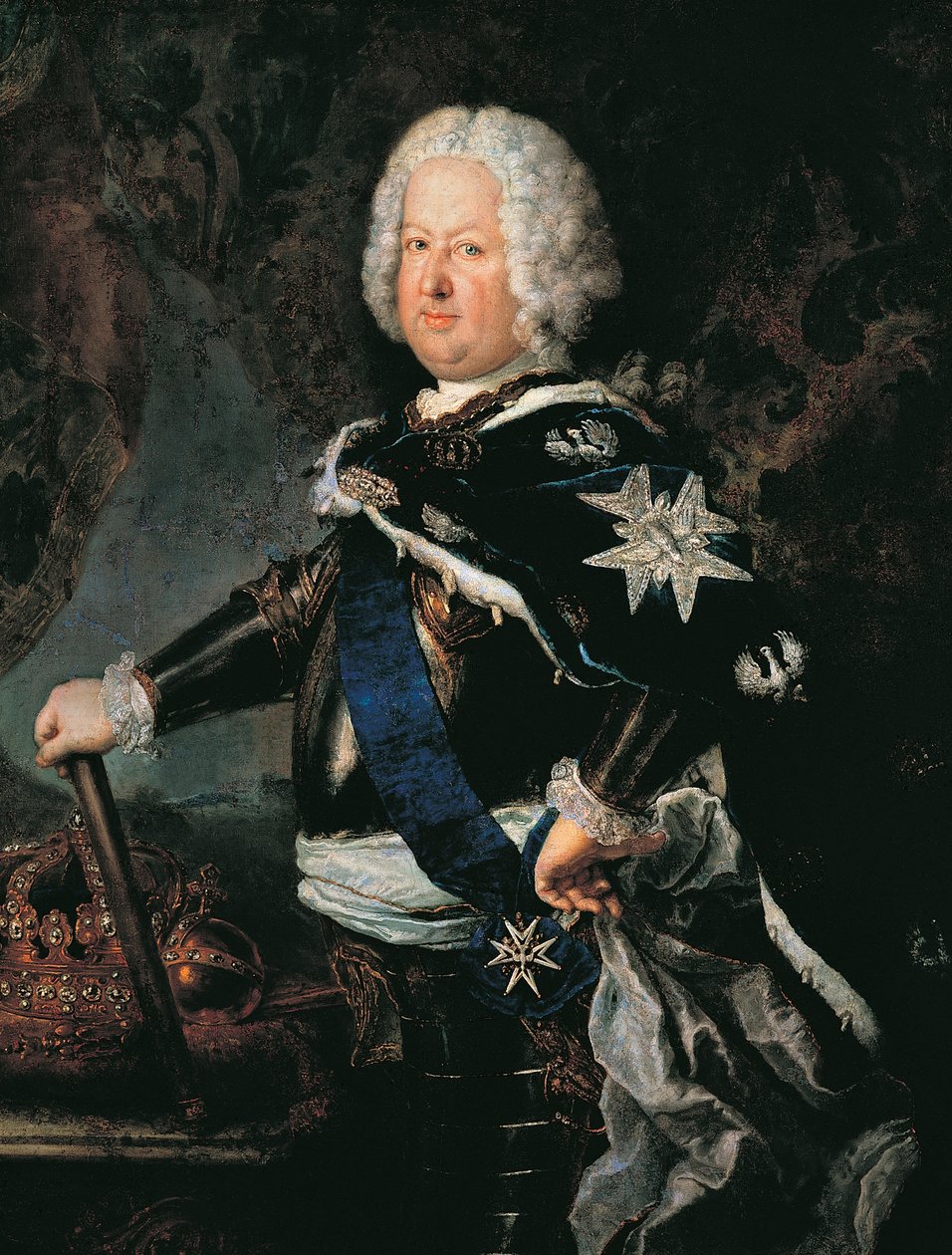 Portrait de Stanislas Ier Leszczynski - Antoine Pesne
