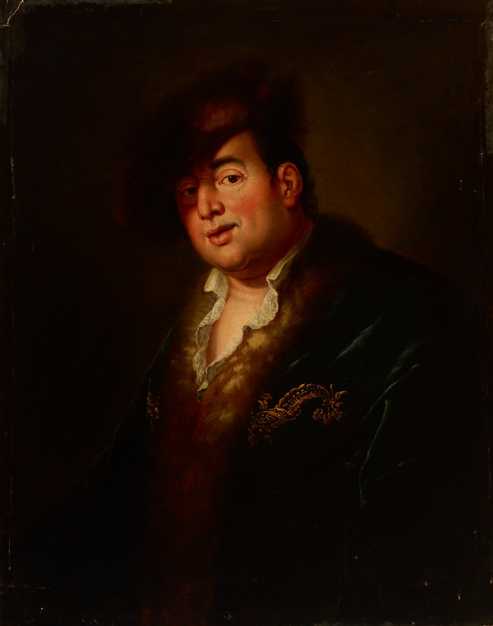 Portrait de Johann Melchior Dinglinger (1664-1731) - Antoine Pesne