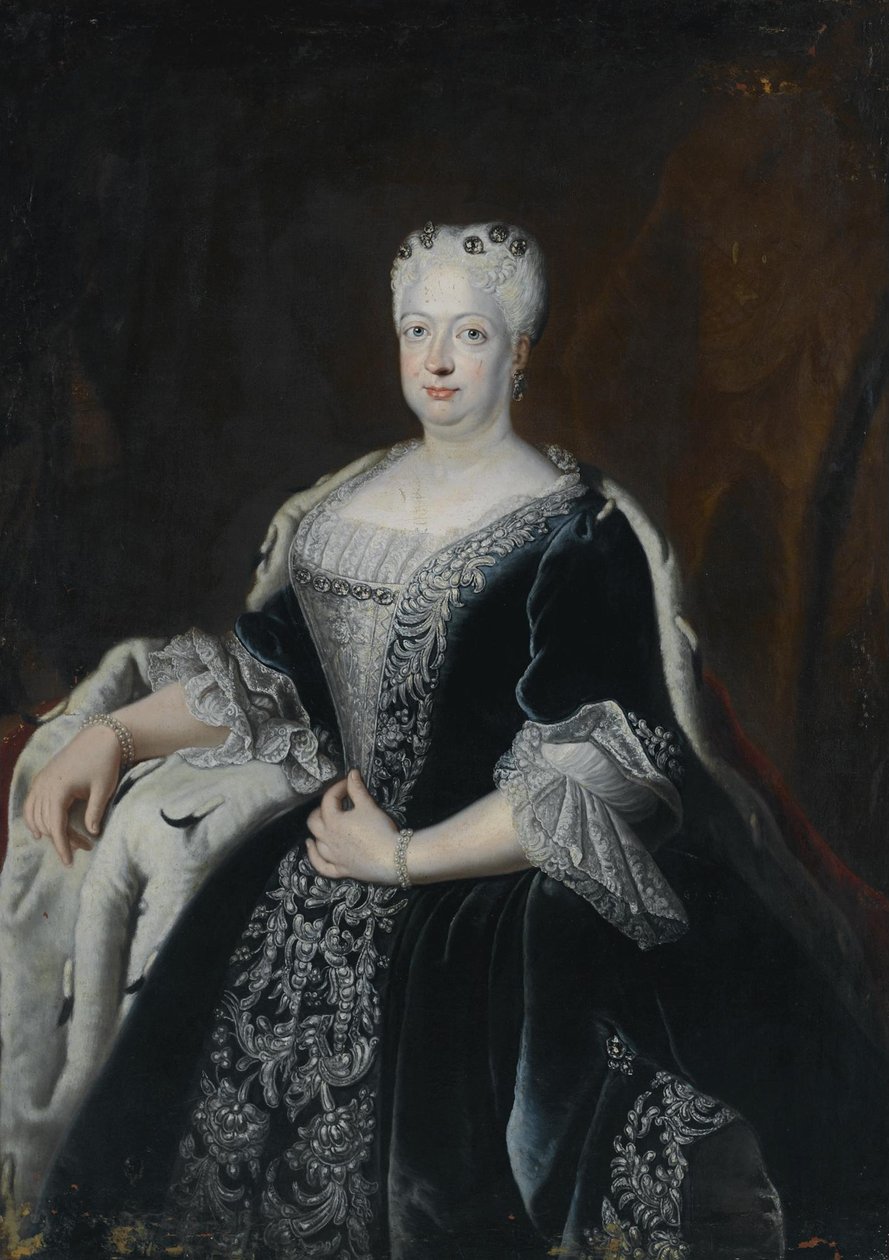 Sophie-Dorothée de Hanovre 1687-1757, Reine consort en Prusse - Antoine Pesne School