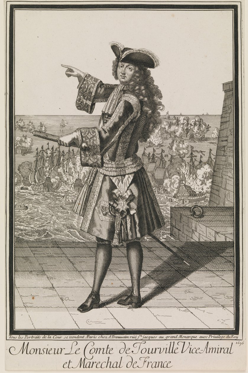 Monsieur Le Comte de Tourville Vice-Amiral et Maréchal de France - Antoine Trouvain
