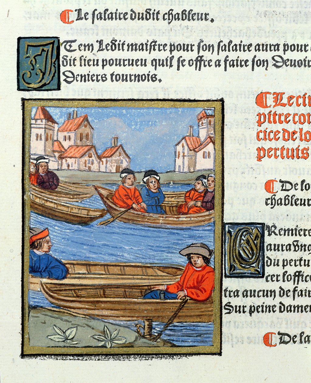 Passeurs sur la Seine, des 