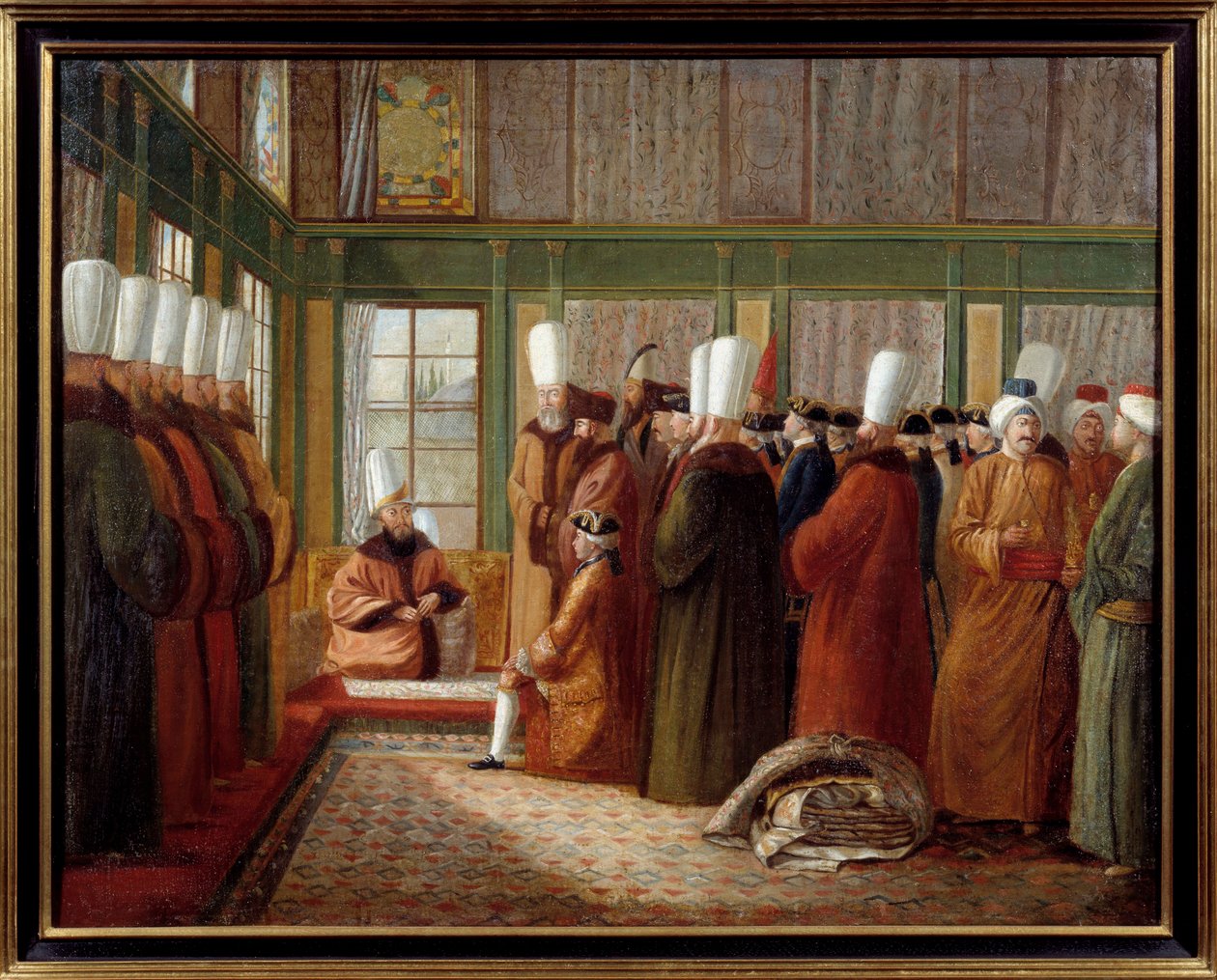 Empire ottoman : Réception par le grand vizir d