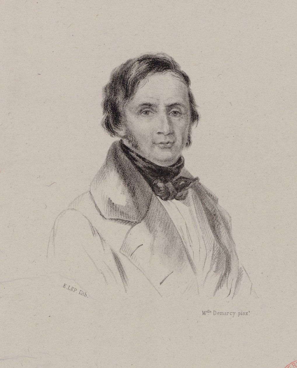 Portrait du pianiste et compositeur Joseph Bernard Woets 1783-1878, vers 1830 - Antoinette Louise Demarcy