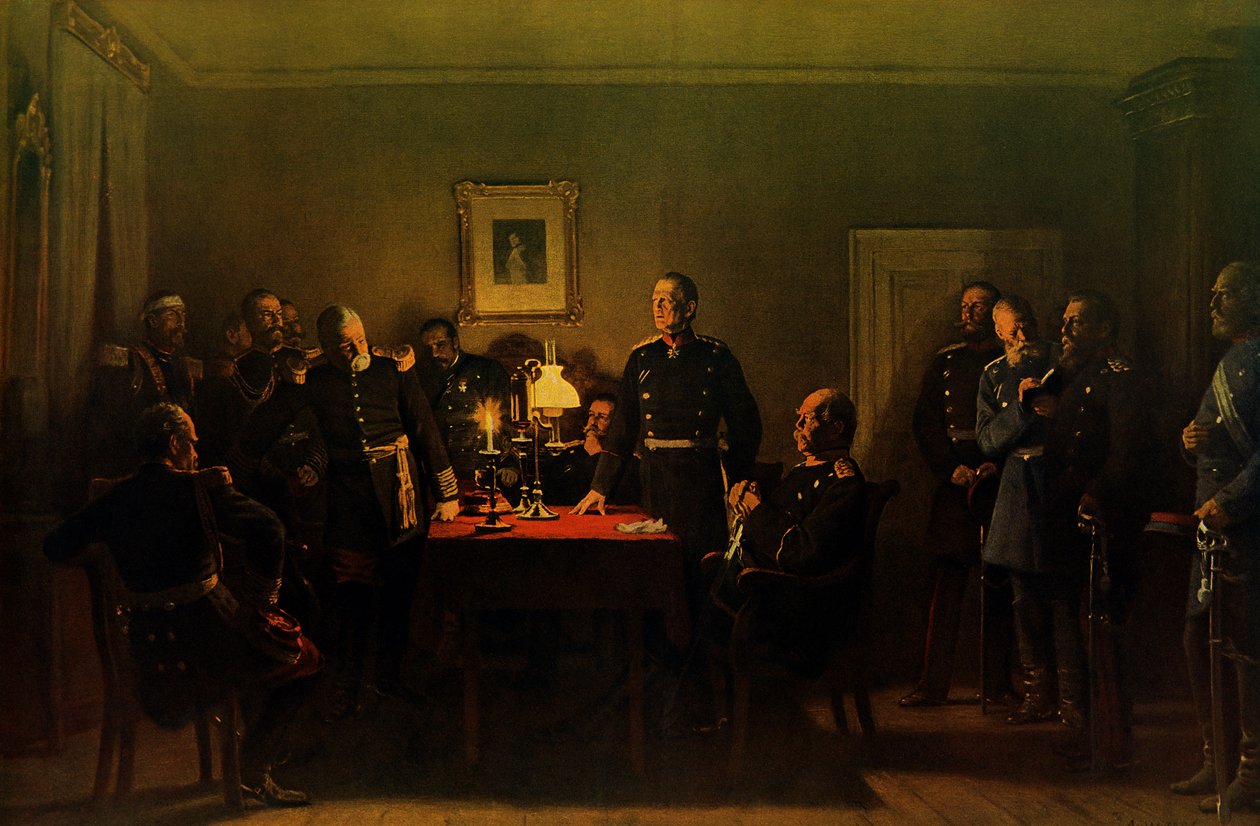 La capitulation de Sedan - Anton Alexander von Werner