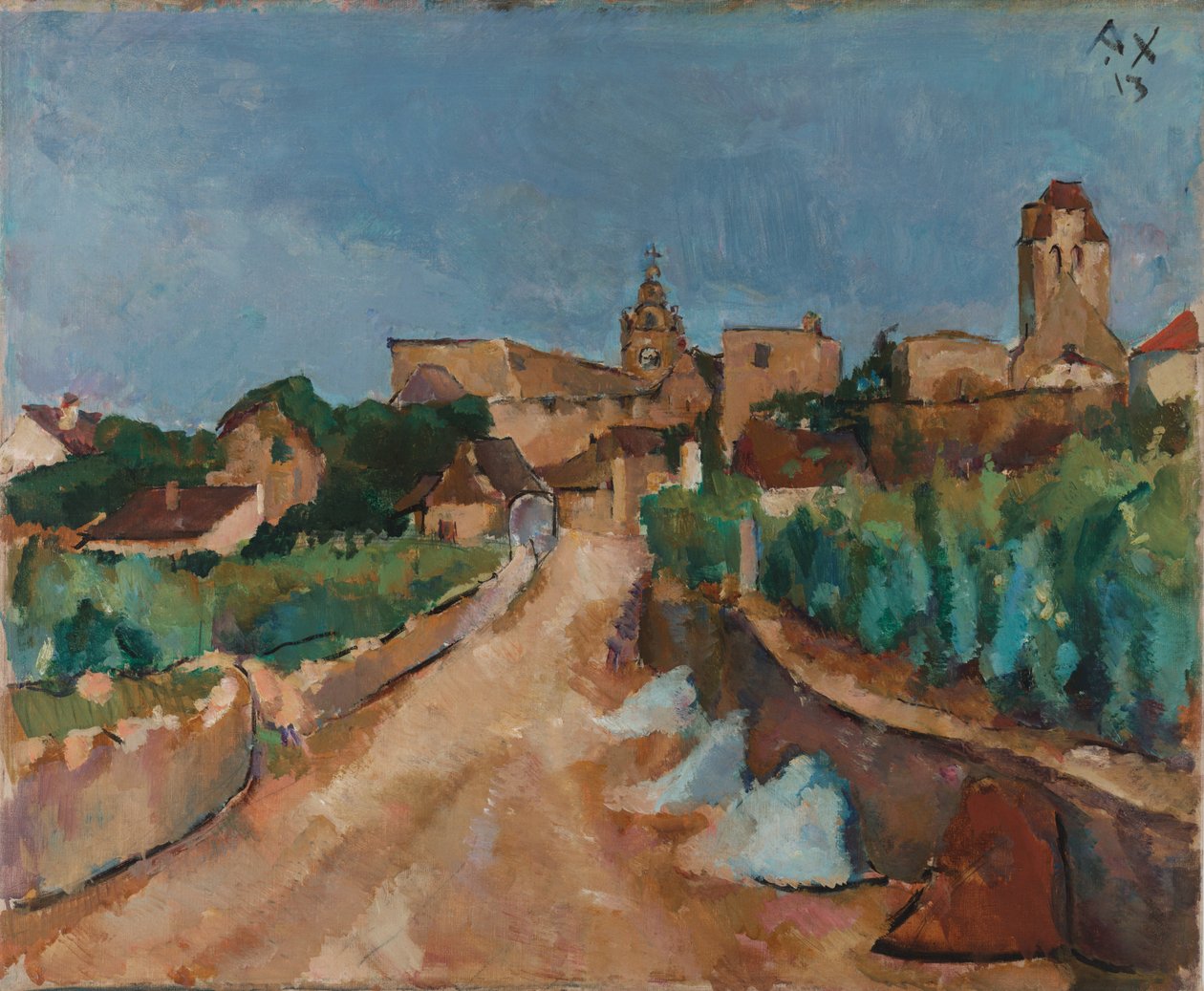 Rue vers Durnstein - Anton Faistauer