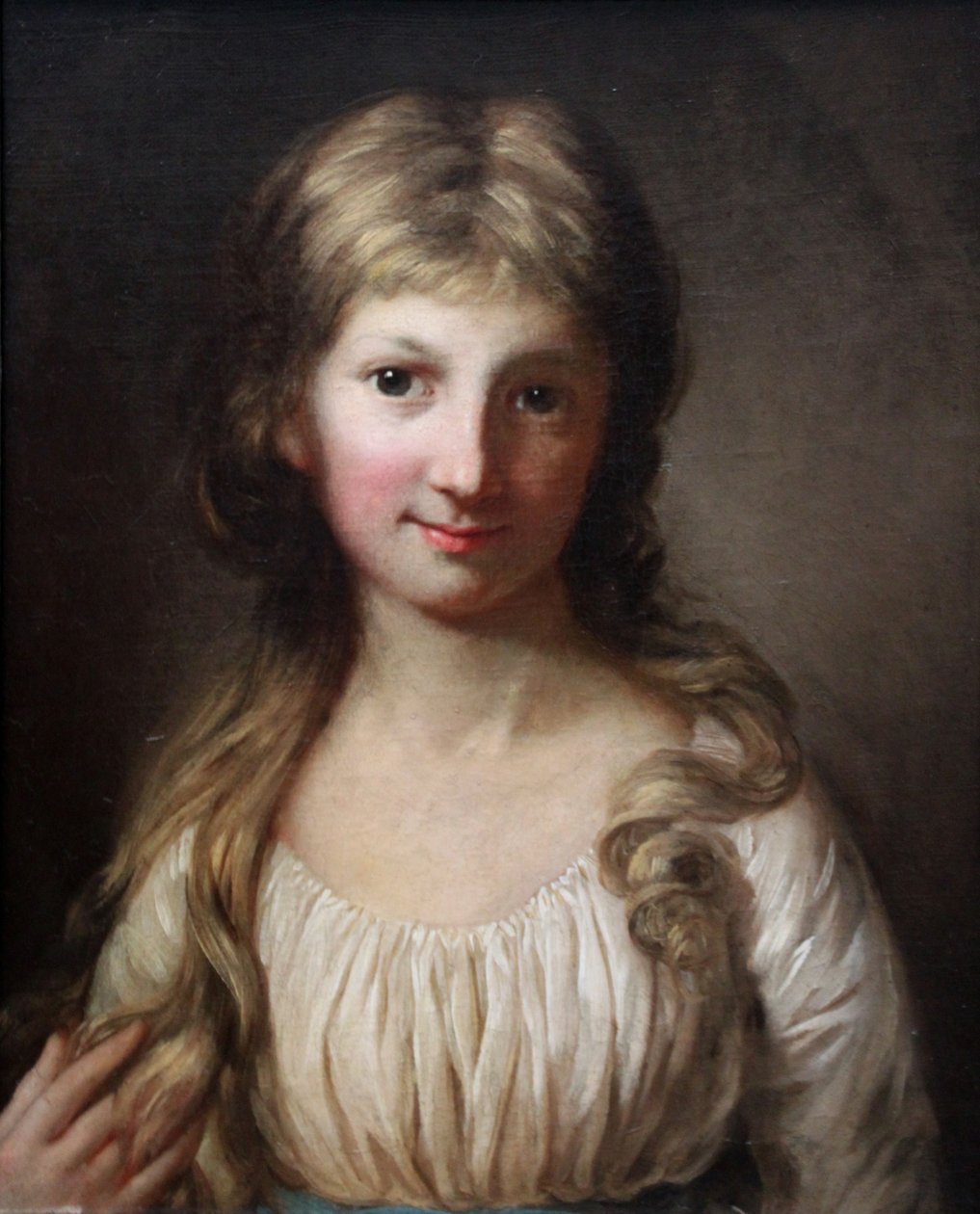Wilhelmine Henry, dite Minette - Anton Graff