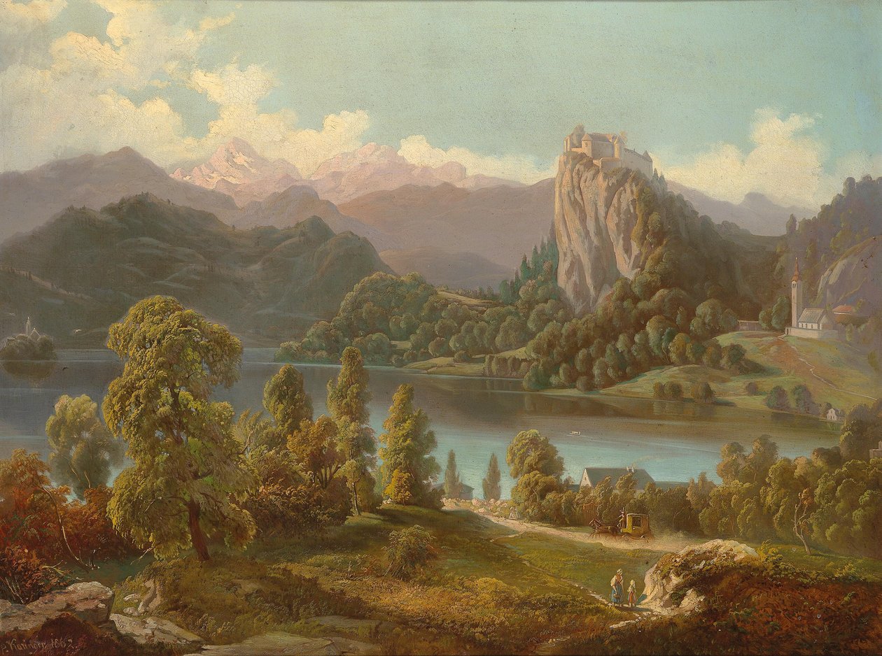 Vue du château et de l