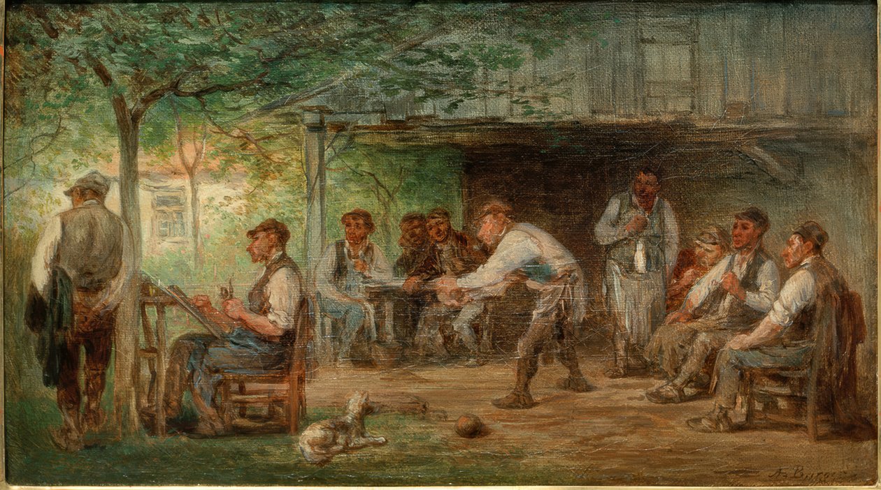 La Piste de bowling de Niederhöchstadt - Anton Burger