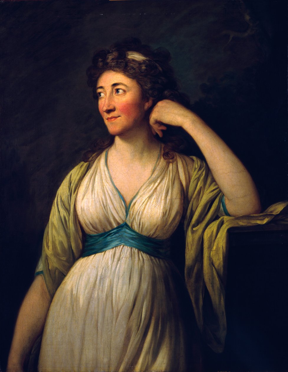 Portrait de la baronne Elise von der Recke, comtesse impériale von Meden - Anton Graff