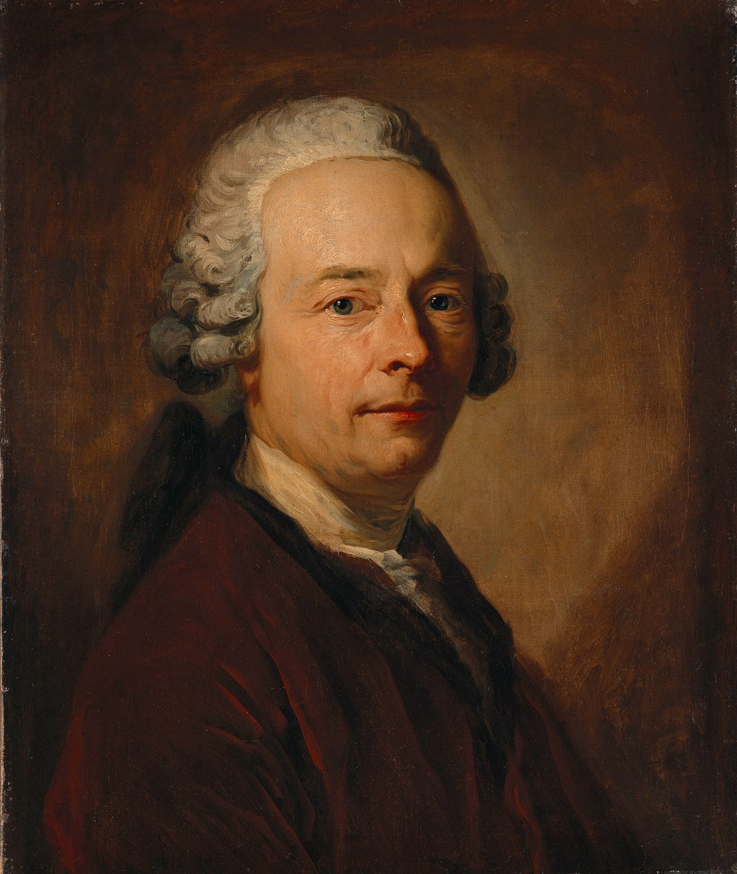 Portrait du poète Karl Wilhelm Ramler - Anton Graff
