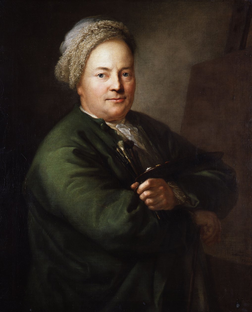 Le peintre Christian Wilhelm Ernst Dietrich - Anton Graff
