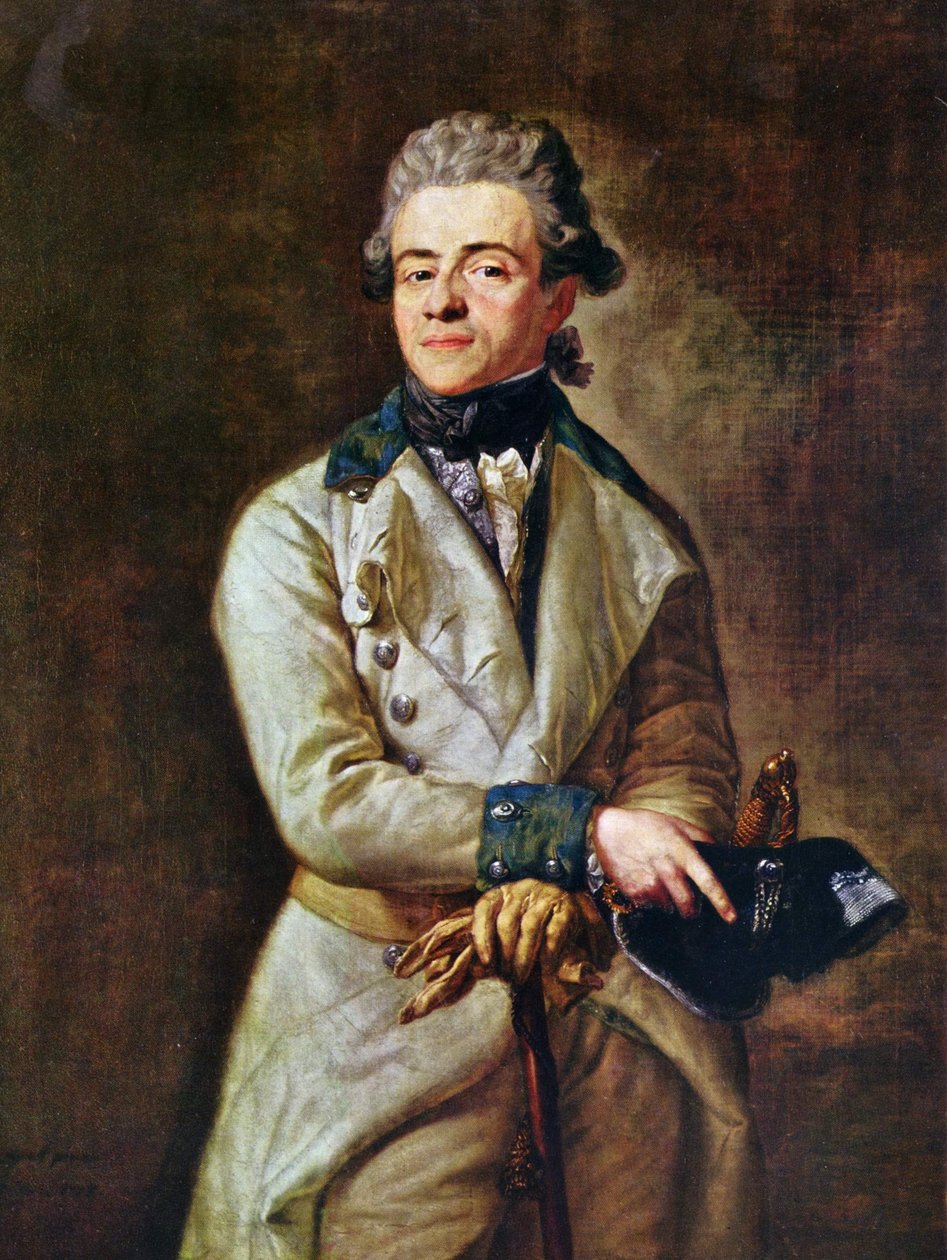 French : Henri XIII Comte Reuss Portrait du prince héritier Henri XIII - Anton Graff