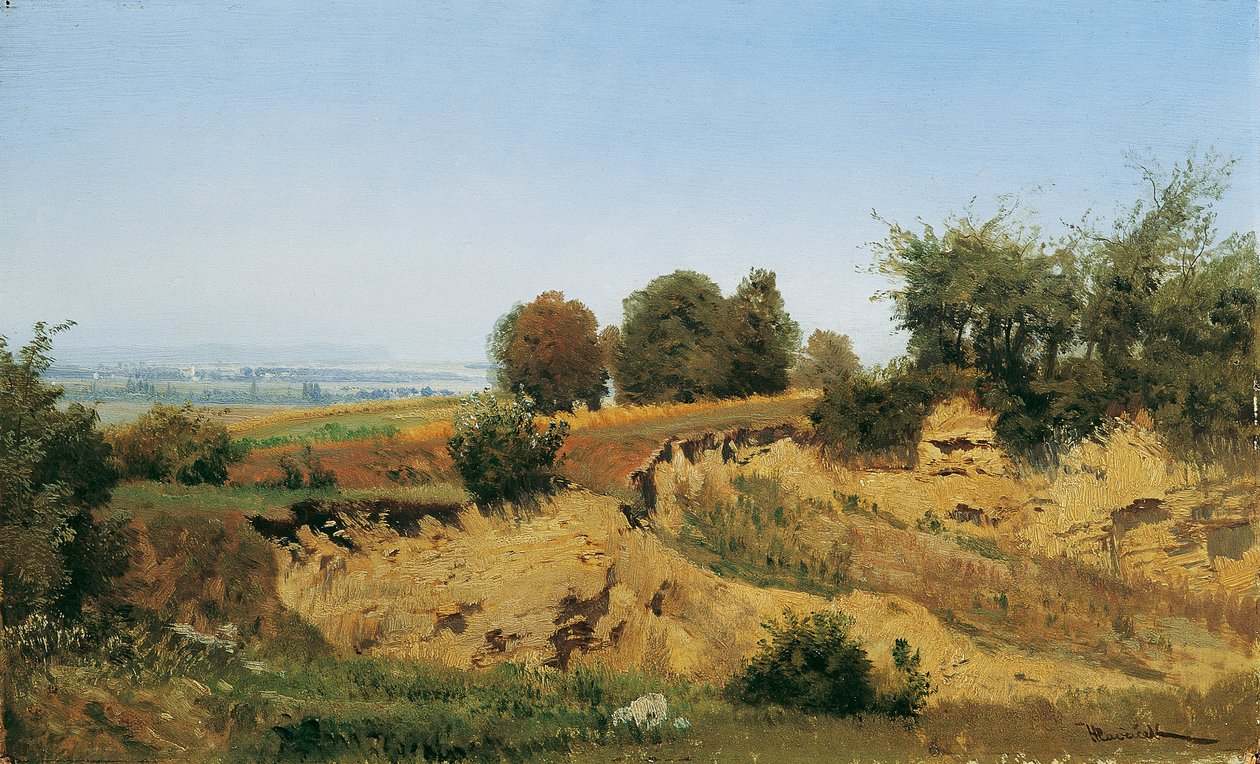Près de Mannersdorf au Leithagebirge - Anton Hlavacek